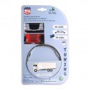 BANDE FLEXIBLE ADH. 54 LEDS 90CM 24V VERT