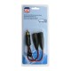 DOUBLE AC ADAPTATEUR DIN 12/24V 12A. (prise din)