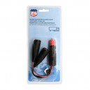 DOUBLE AC ADAPTATEUR DIN 12/24V 8A. (prise ac)