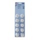 CACHE-ECROU CHROME 32MM (blister de 10)