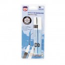 STYLO DE MARQUAGE PNEUS ARGENT x1 + BLANC x1