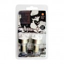 AMPOULE 9 LEDS BA15S 24V ORANGE X2