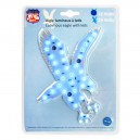 DECORATION AIGLE LUMINEUX A LEDS 12V BLEU