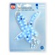 DECORATION AIGLE LUMINEUX A LEDS 12V BLEU