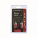 AMPOULE 4 LEDS WEDGE BASE T10 12V ROUGE X2