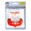 ECUSSON RELIEF "POLSKA" 112 x 120 MM