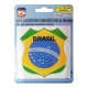 ECUSSON RELIEF "BRASIL" 112 x 120 MM