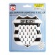 ECUSSON AUTOCOLLANT A RELIEF "BREIZH" (112 x 120 mm)