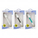 CABLE PLAT CONNEXION USB 2.0 vers 2 USB 2.0  3 COUL. 