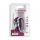 PORTE-CLES MOUSQUETON LOT DE 3