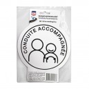DISQUE "CONDUITE ACCOMPAGNEE" AUTOCOLLANT