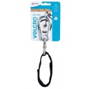SANGLE VELCRO DE PORTAGE 25mm x 43cm 40kg AVEC MOUSQUETON 