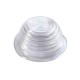 FEU CABOCHON FEU CAOUTCHOUC BLANC VRAC