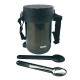 BOUTEILLE REPAS TOUT-EN-UN THERMOS GRIS 1.8L