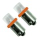 AMPOULE 1 LED BA9S 24V ORANGE X2