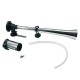 KLAXON AVERT. 1 TROMPE CHROME 24V 47CM + COMPRESS. AIR