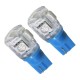 AMPOULE 5 SMD LEDS WEDGE BASE T10 24V BLEUE X2