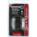 AMPOULE 6 SMD LEDS 12V CC/DC 11x39MM BLANCHE x2