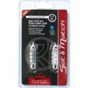 AMPOULE 6 SMD LEDS 12V CC/DC 11x39MM BLEU x2