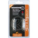 AMPOULE 6 SMD LEDS 24V CC/DC 11x39MM ROUGE x2