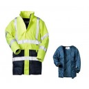 VESTE PARKA 2EN1 XXXL HAUTE VISIBILITE JAUNE ISO 20471 (Sebastian)