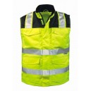 VESTE SANS MANCHES XL HAUTE VISIBILITE JAUNE ISO 20471 (Gregor)