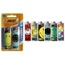 BRIQUET "BIC" J26 MAXI DECOR 8,9ml BLISTER x2