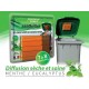 PLAQUETTE GEL ADHESIVE SPECIAL POUBELLES 70G MENTHE/EUCALYPTUS 