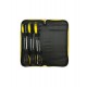 TOURNEVIS SET DE 6 (plat + cruciforme) + POCHETTE RANGEMENT