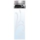 STICKER VITRES LATERALES MOTIF ROSEAUX 32CM x2 EFFET GIVRE