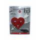 COEUR LUMINEUX 23 X 25CM 56 LEDS 12/24V ROUGE
