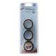 RUBAN ADHESIF ISOLANT PVC 19MM 3 PCES NOIR