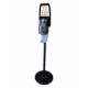 DISTRIBUTEUR AUTOMATIQUE DE GEL HYDROALCOOLIQUE SUR PIED BLANC