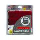 PARE-SOLEIL PL 2,5M ROUGE A FRANGES POUR PARE-BRISE