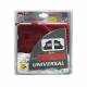 PARE-SOLEIL PL 1M ROUGE A FRANGES POUR VITRES LATERALES X2 PCES