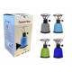 RECHAUD GAZ CAMPING BASSE CONSO 72G/H 4COULEURS ASSORTIES