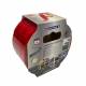RUBAN REFLECHISSANT ROUGE ADHESIF 5CM X 5M  E-Mark ECE 104