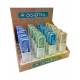 COUVERTS ECO-PLASTIQUE SET DE 3 DANS BOITE 4 COULEURS PRESENTOIR X24