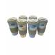 TASSE/MUG 600ML ECO-PLASTIQUE COUVERCLE 4 COULEURS