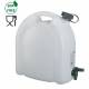 JERRICAN ALIMENTAIRE 15L AVEC ROBINET EMPILABLE (HDPE)