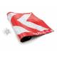 BANDEAU DE SIGNALISATION A LEDS 69 X 40CM VENTOUSES OU AIMANTS