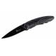 COUTEAU CARACAL 6,3CM (420 / 56HRC) ALUMINIUM NOIR