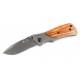 COUTEAU CARACAL 6,3CM (5CR13 / 57HRC) TITANE + BOIS