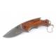 COUTEAU CARACAL 5,7CM (5CR13 / 57HRC) TITANE + BOIS