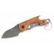 COUTEAU CARACAL 5,3CM (5CR13 / 57HRC) TITANE + BOIS