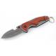COUTEAU CARACAL 6,2CM (3CR15 / 58HRC) TITANE + BOIS