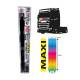 BARRE LUMINEUSE 90CM MAXI LARGEUR 12/24V MULTICOULEURS
