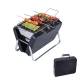 BARBECUE VALISETTE AU CHARBON DE BOIS 30 X 22,5 X 22CM