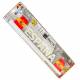 PLAQUE PLEXIGLAS LUMINEUSE SUR USB 12/24V 46 LEDS 60 X 11CM ESPAGNE