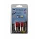 AMPOULE BA15S TYPE T18-07 24 LEDS SMD 12/24V ROUGE X2 (480 LUMEN)